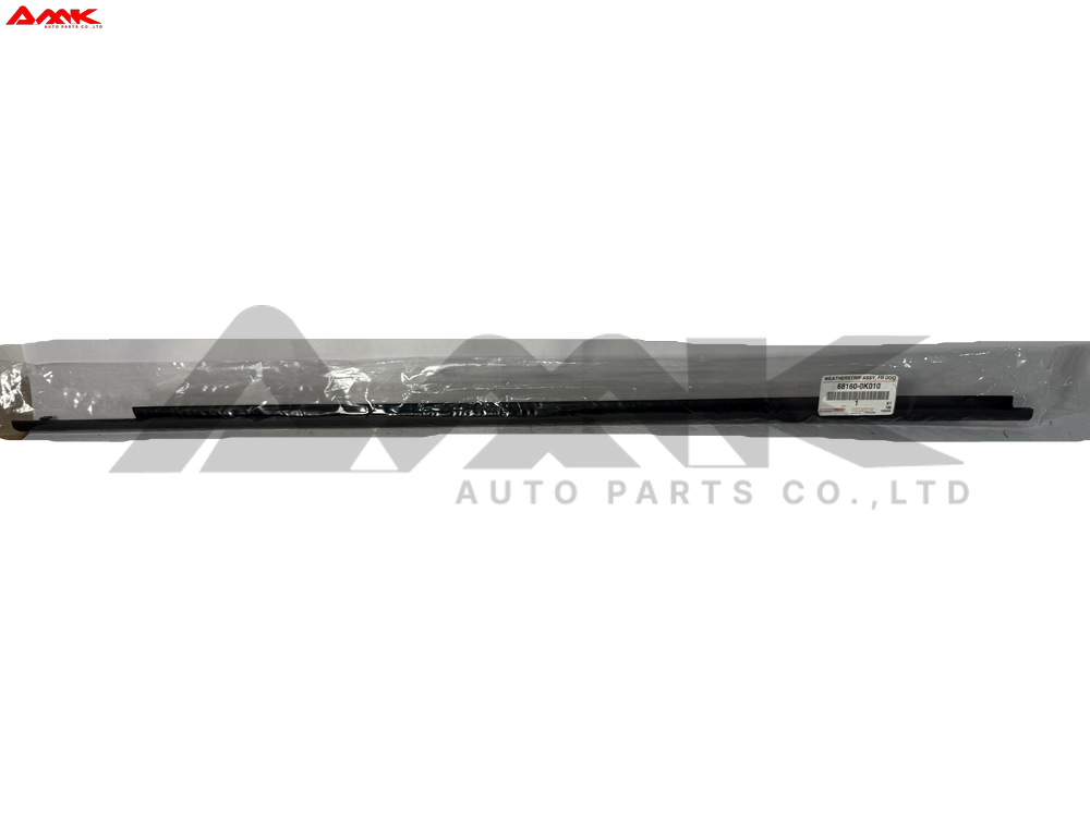 TOYOTA WEATHERSTRIP ASSY, FR DOOR GLASS, OUT RH 68160-0K010