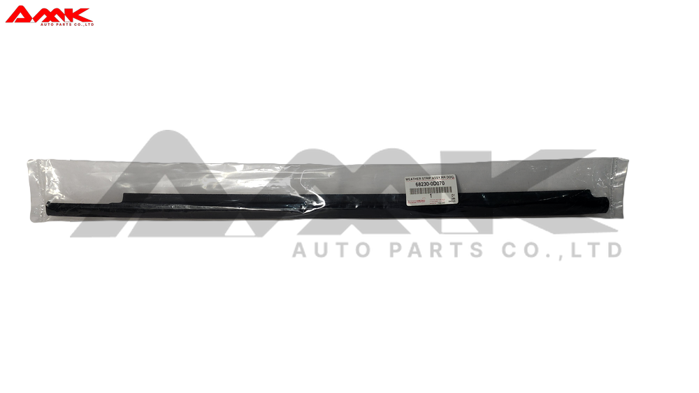 TOYOTA WEATHERSTRIP ASSY, RR DOOR 68230-0D070