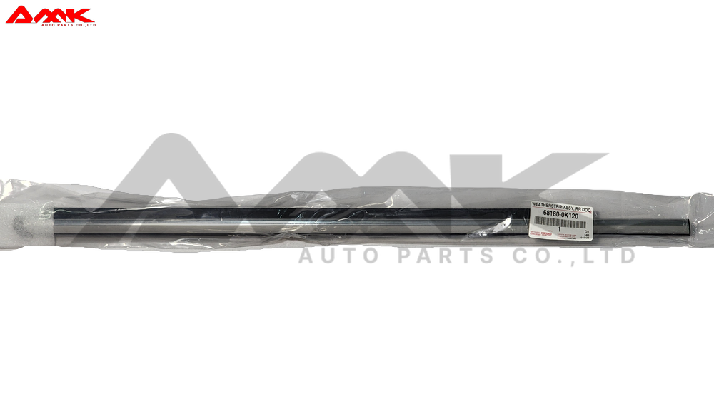 TOYOTA WEATHERSTRIP ASSY, RR DOOR GLASS, OUT RH 68180-0K120