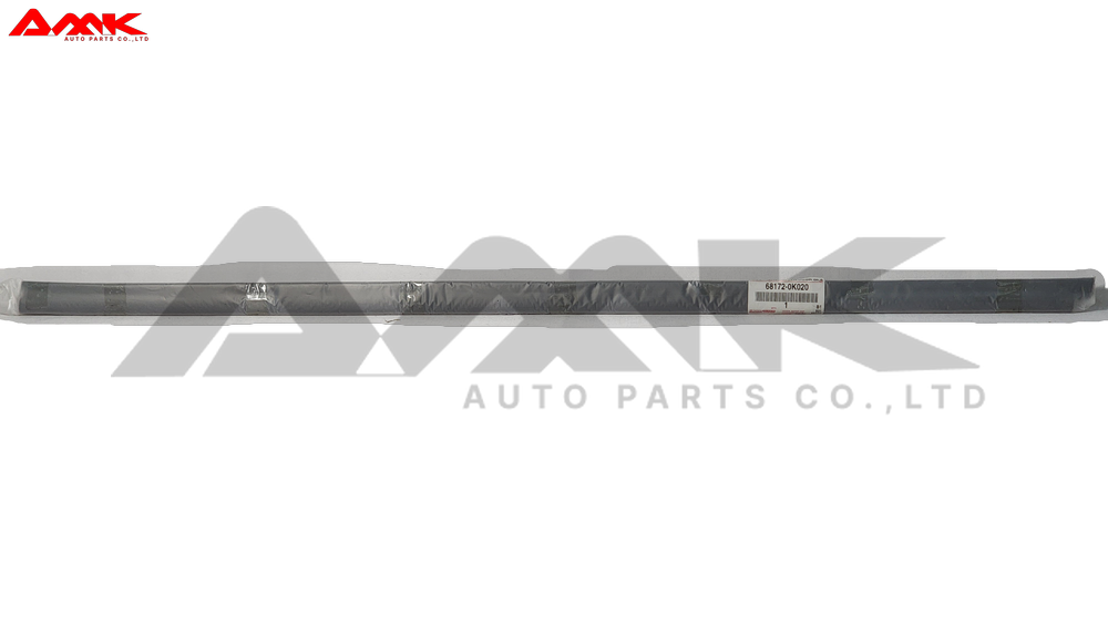 TOYOTA WEATHERSTRIP, FR DOOR GLASS, INNER LH 68172-0K020