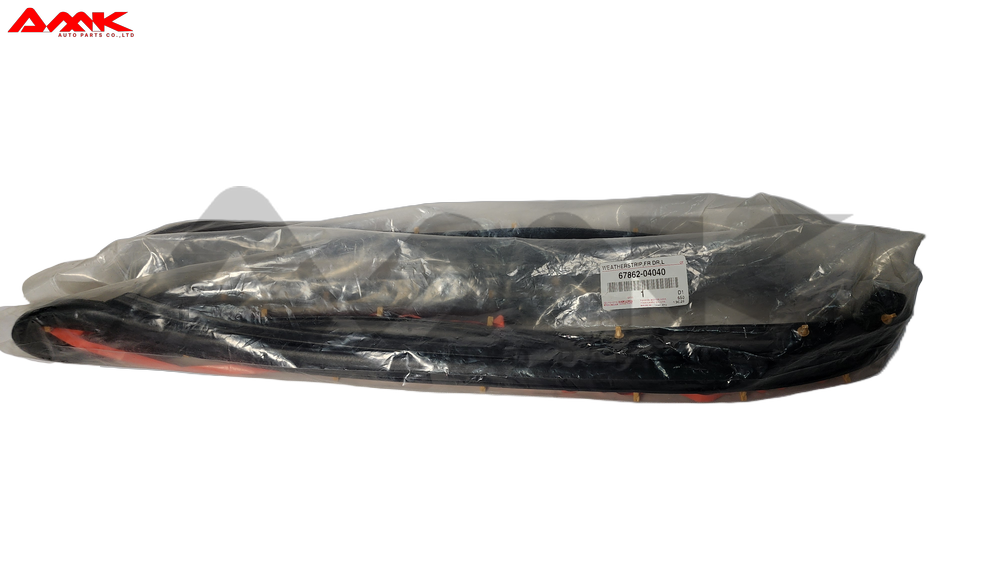 TOYOTA WEATHERSTRIP, FR DR, LH 67862-04040