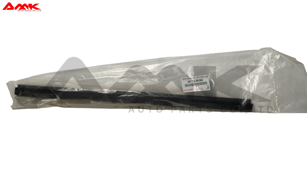 TOYOTA WEATHERSTRIP, RR DOOR GLASS, INNER RH 68173-0K080