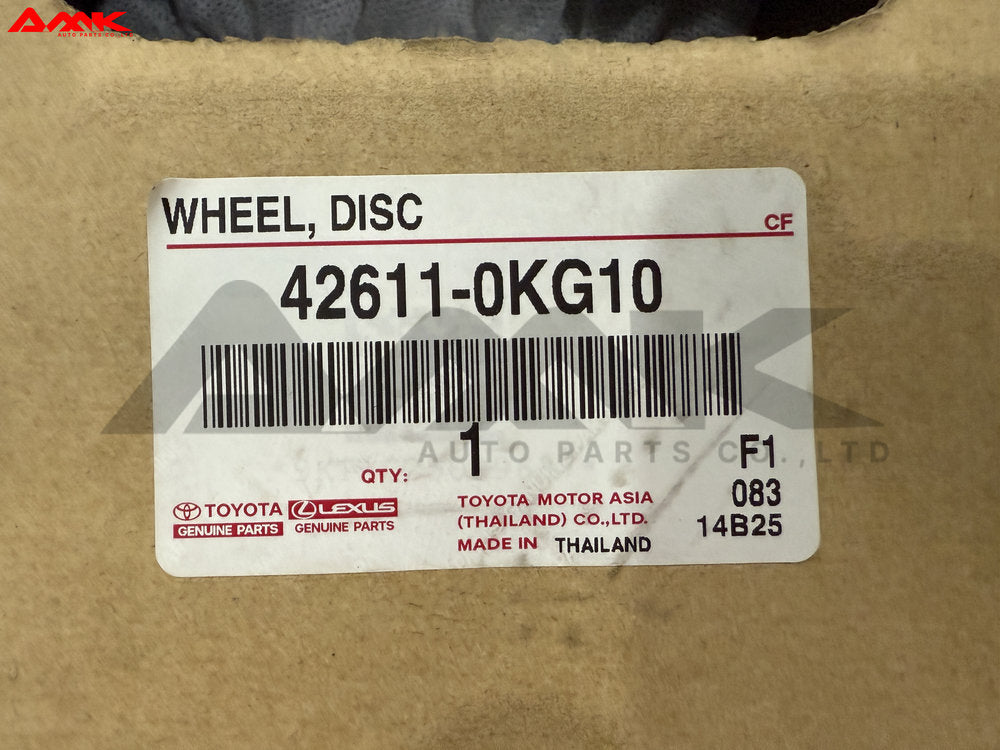 TOYOTA WHEEL, DISC 42611-0KG10